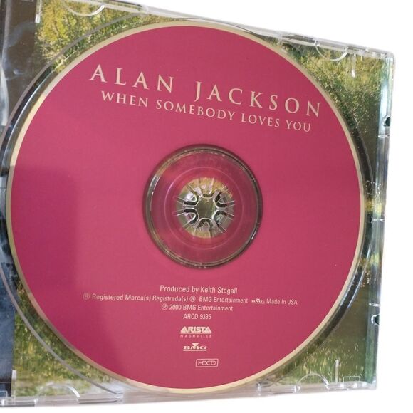 Alan Jackson When Somebody Loves You Country CD Disc Country 2000 PLAYS GREAT - Picture 9 of 13